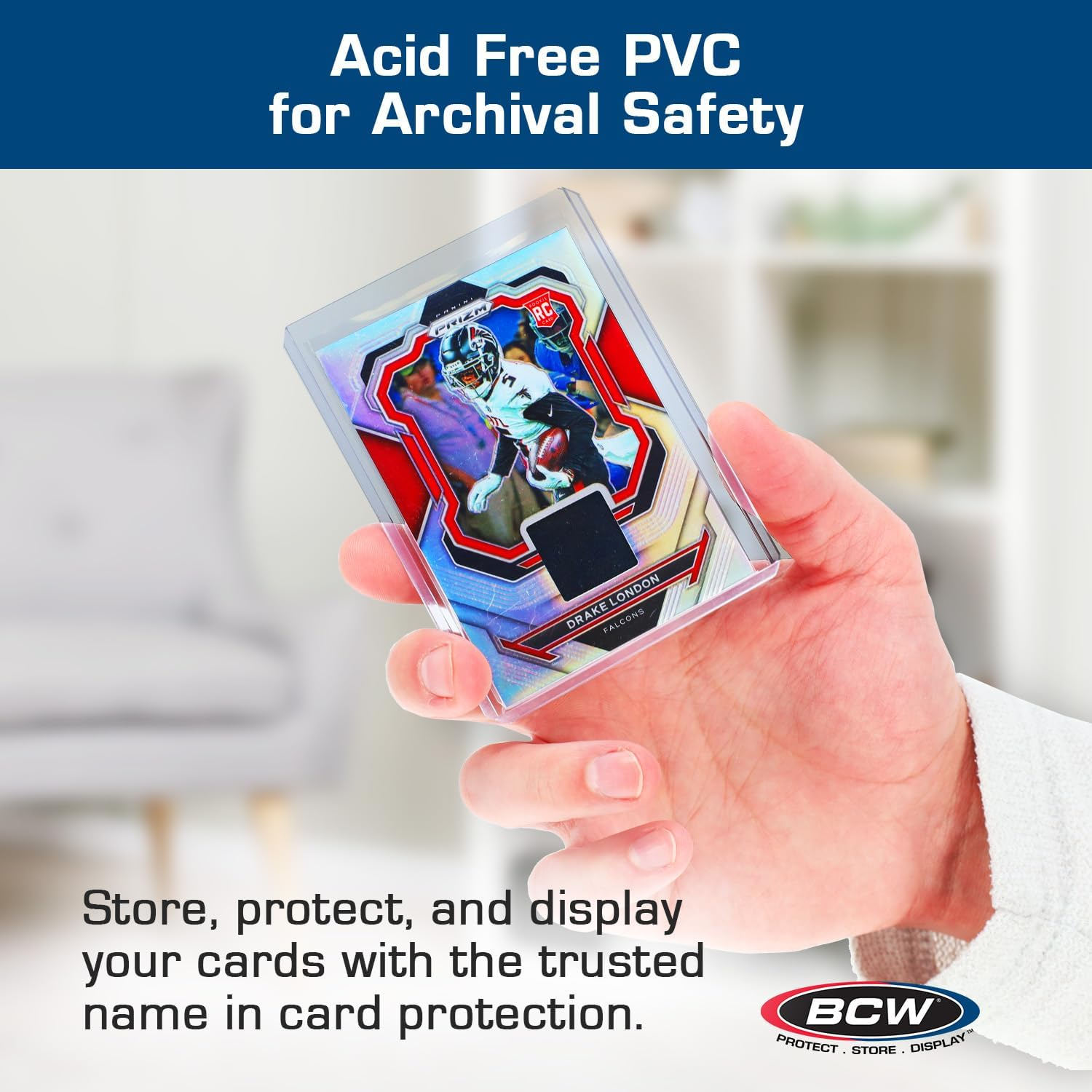 BCW Supplies 108 Pt. Thick Topload Holder (10 Count Pack) - White image number 2