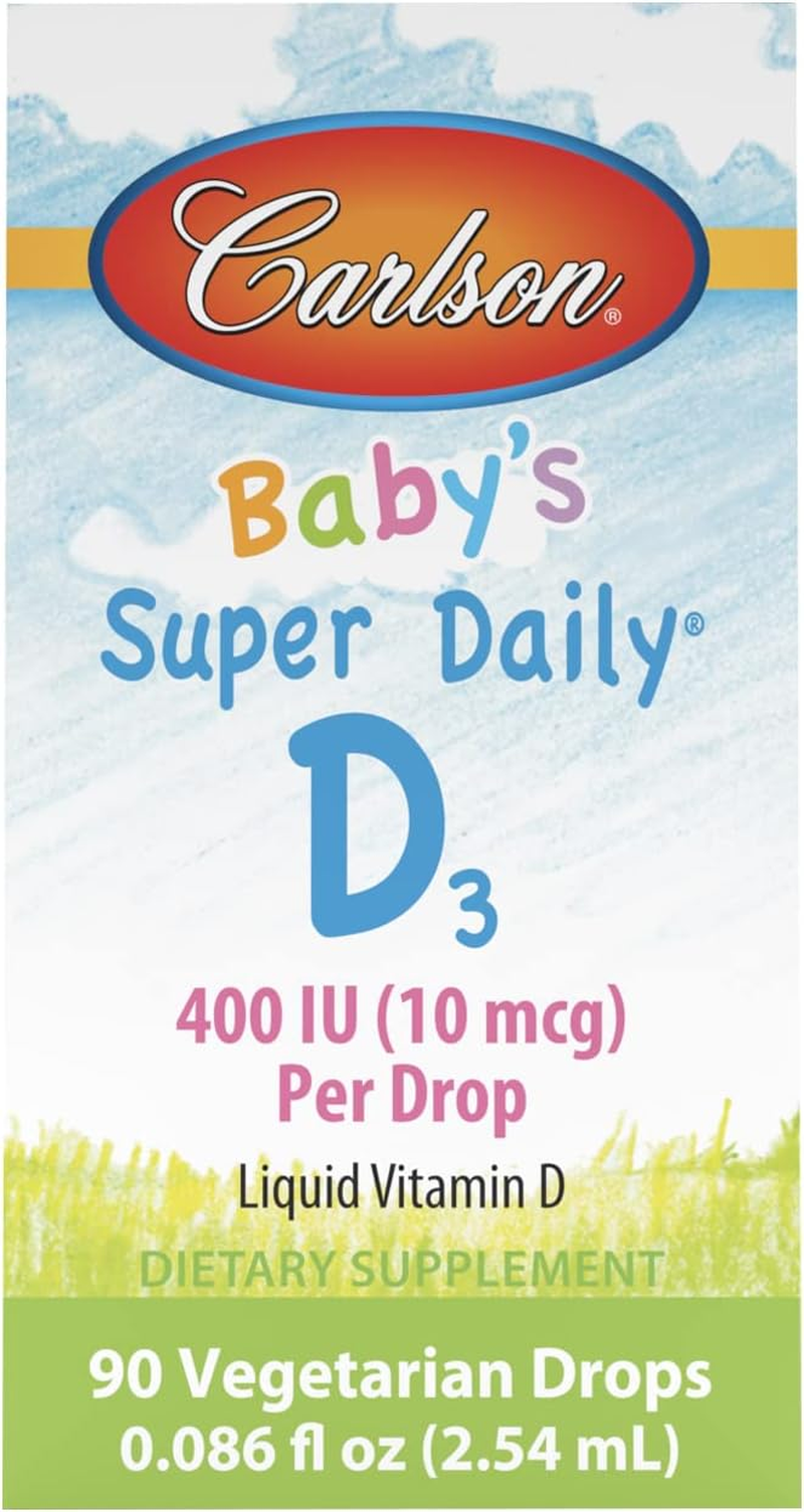 Carlson Labs - Baby'S Super Daily D3 400 IU - 2.54 Ml. image number 2