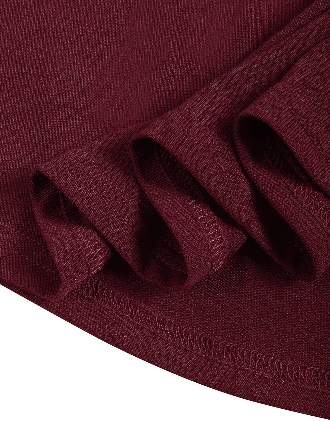 WLLW Women Underestimate Me That Ll Be Fun Sweatshirt Long Sleeve Shirts with Pockets (Y-Wine Red, Small) image number 5