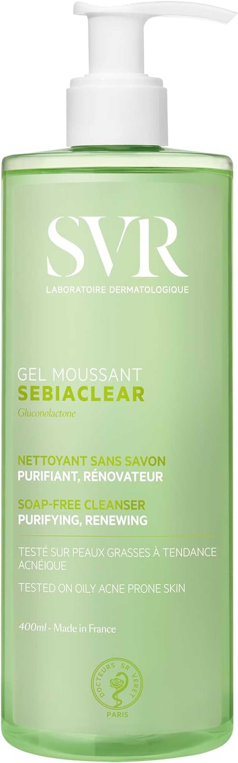 Svr Sebiaclear Gel Moussant 400Ml image number 4