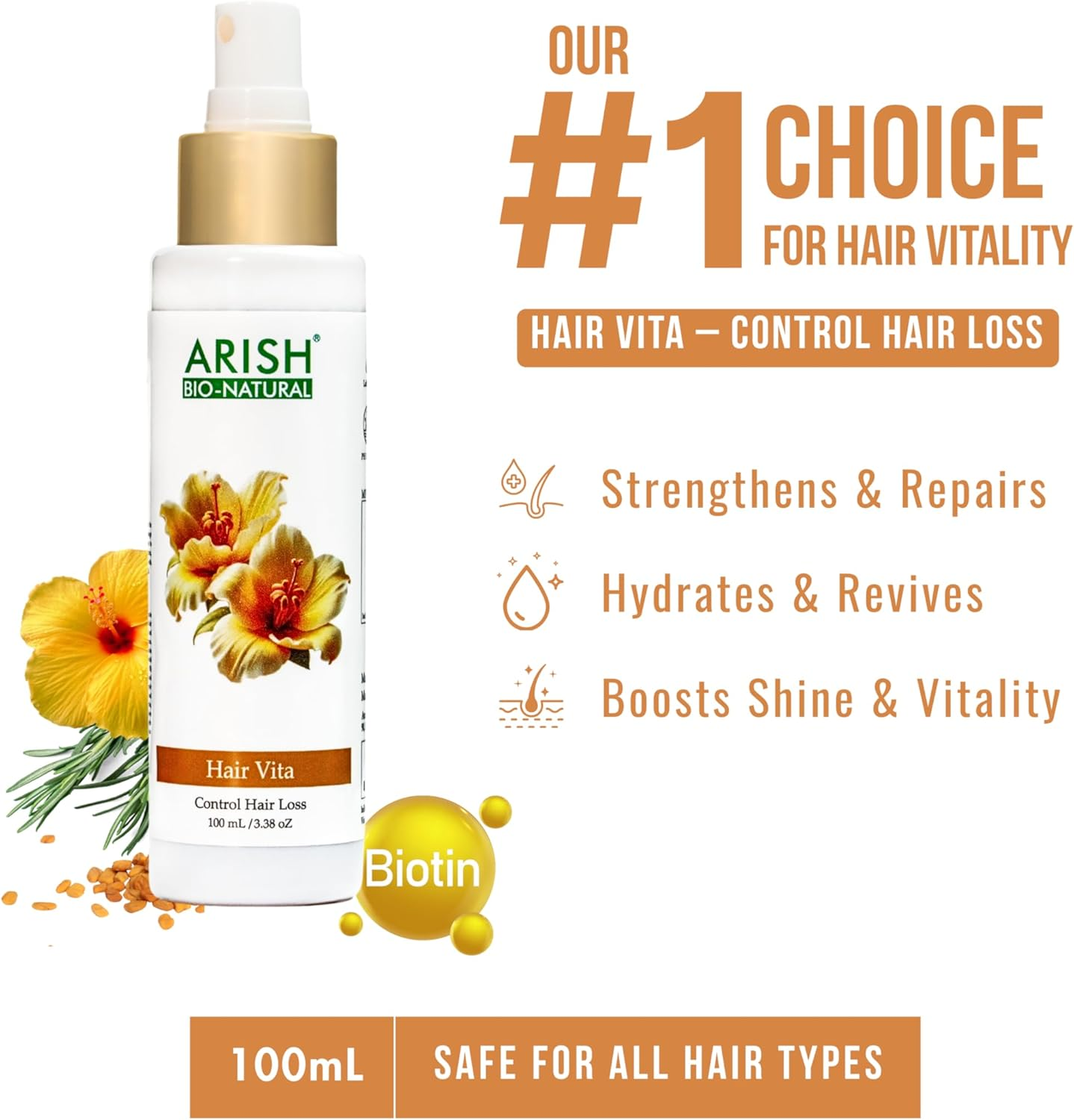 Arish Bionaturals Hair Vita image number 1