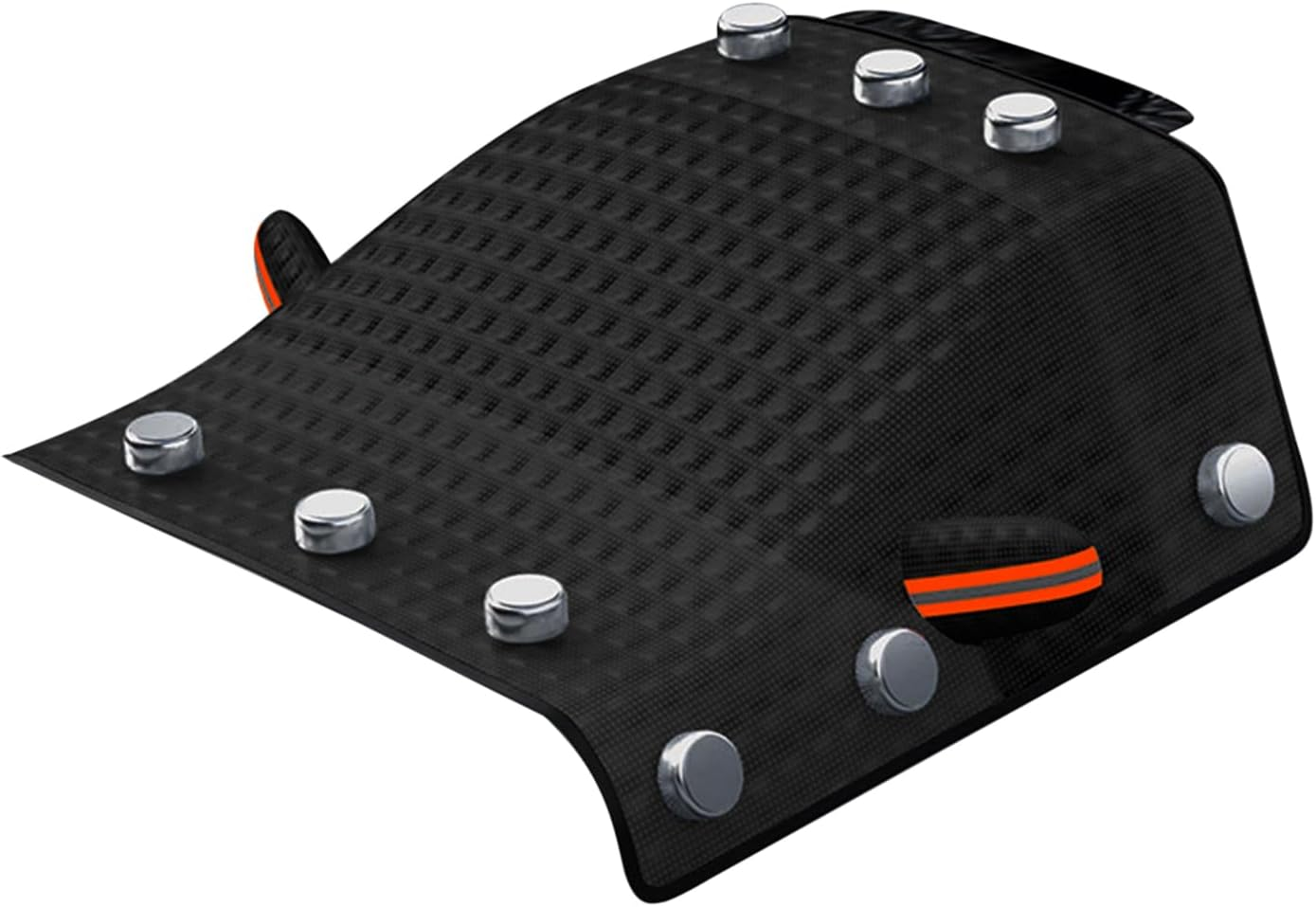 GUYOS Car Windscreen Cover Windshield Magnetic Snow Cover Windshield Front Cover anti Rain Snow Frost Sun Protection Cover Dust Protector with Magnet Reflective Strip Design image number 6