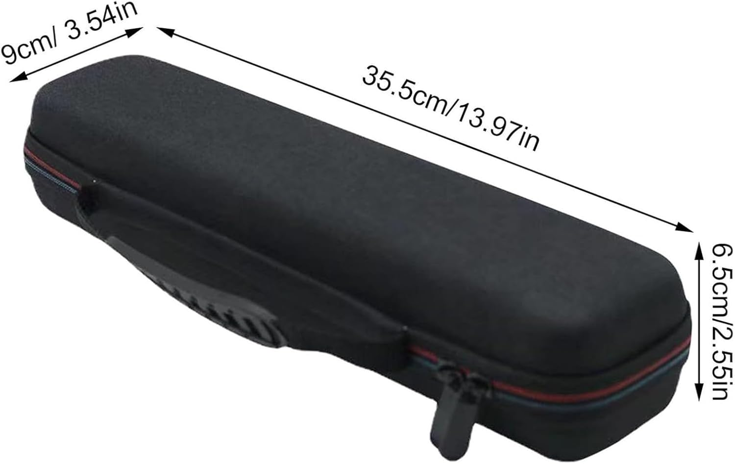 Curling Iron Case,Dustproof Hair Straightener Bag - Shock Resistant, Multi-Functional Travel Organization for Curling Wand Straightening Iron Flute image number 2