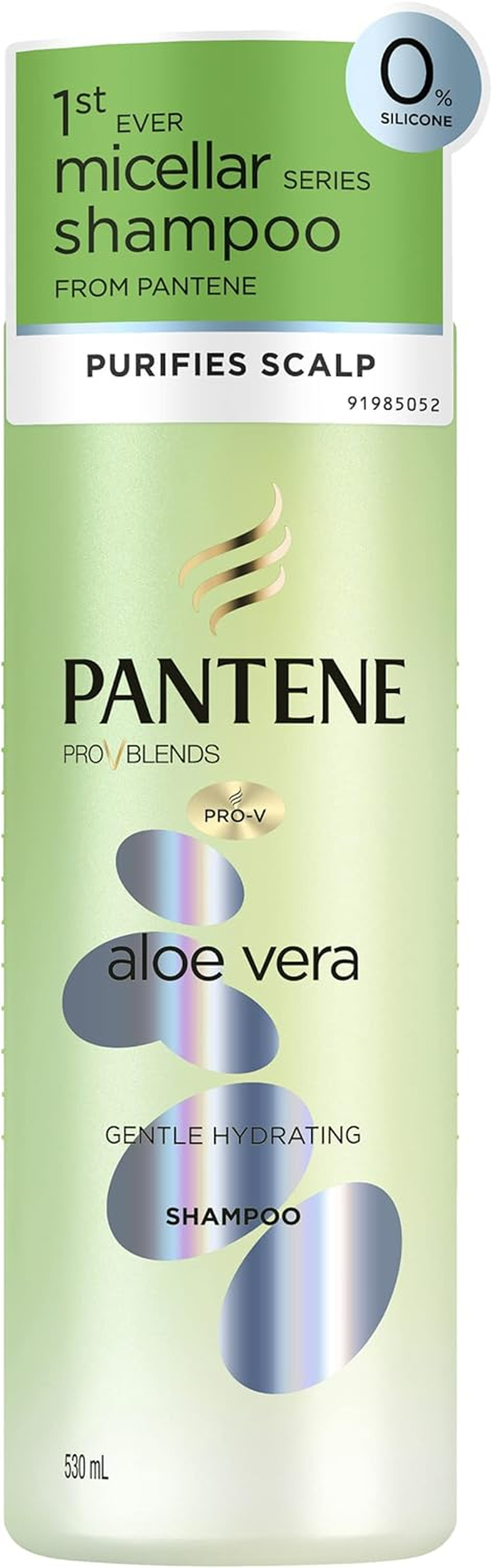 Pantene Micellar Water Aloe Shampoo 530Ml