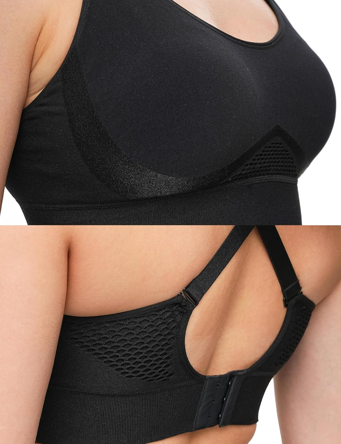 4-In-1 Pumping Bra Hands Free, Low-Impact Sports Nursing Bra for Breastfeeding, Maternity Bra for Pregnancy image number 1