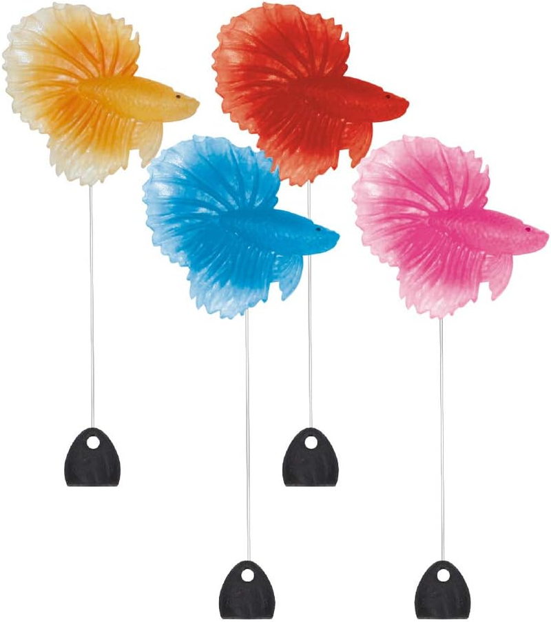 Wave Floating Betta Fish Aquarium Accessory, Multi-Colour image number 1
