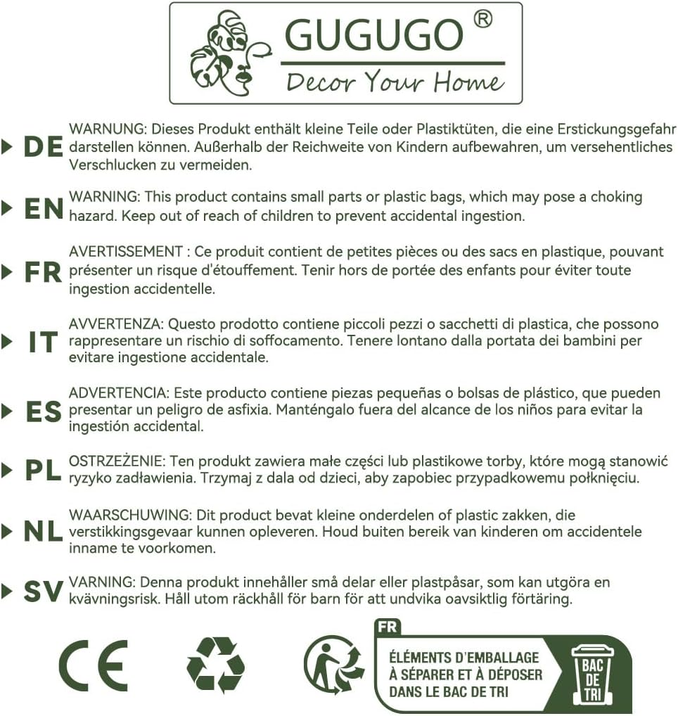 GUGUGO Colorful Squiggle Lines Planters Cute Unique Rainbow Planter with Drainage, Vintage Retro Flower Plant Pots for Indoor & Outdoor Plants, Eclectic Succulent Gardening Pot for Boho Modern D&eacute;cor image number 6