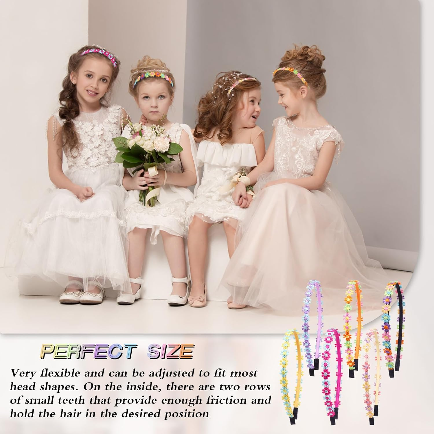 CZAYEFNH Headband for Women and Young Women - Cute and Stylish Headband for Everyday and Special Occasions, Flexible Size, Non-Slip and Lightweight image number 5