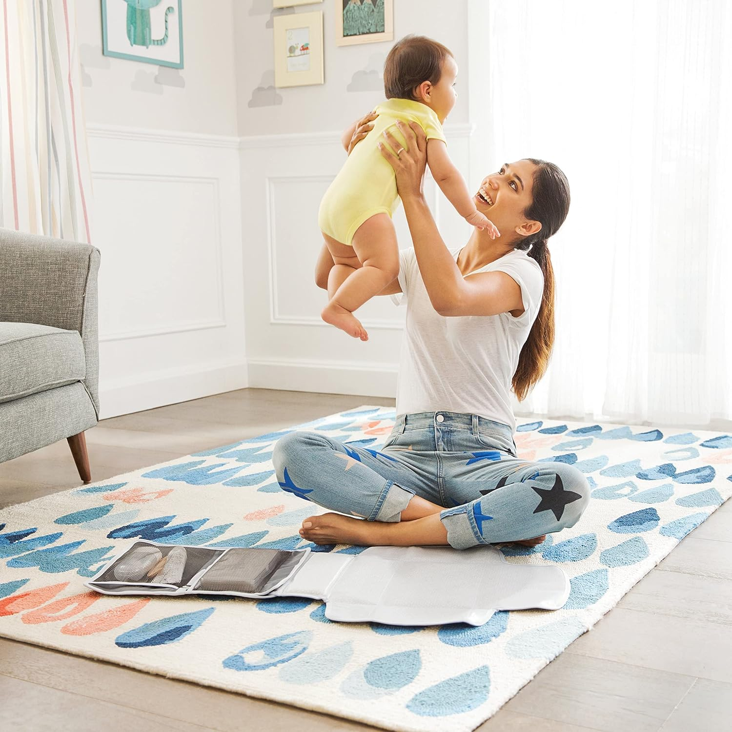 Munchkin Smart Move Car Seat Transporter, Grey image number 3