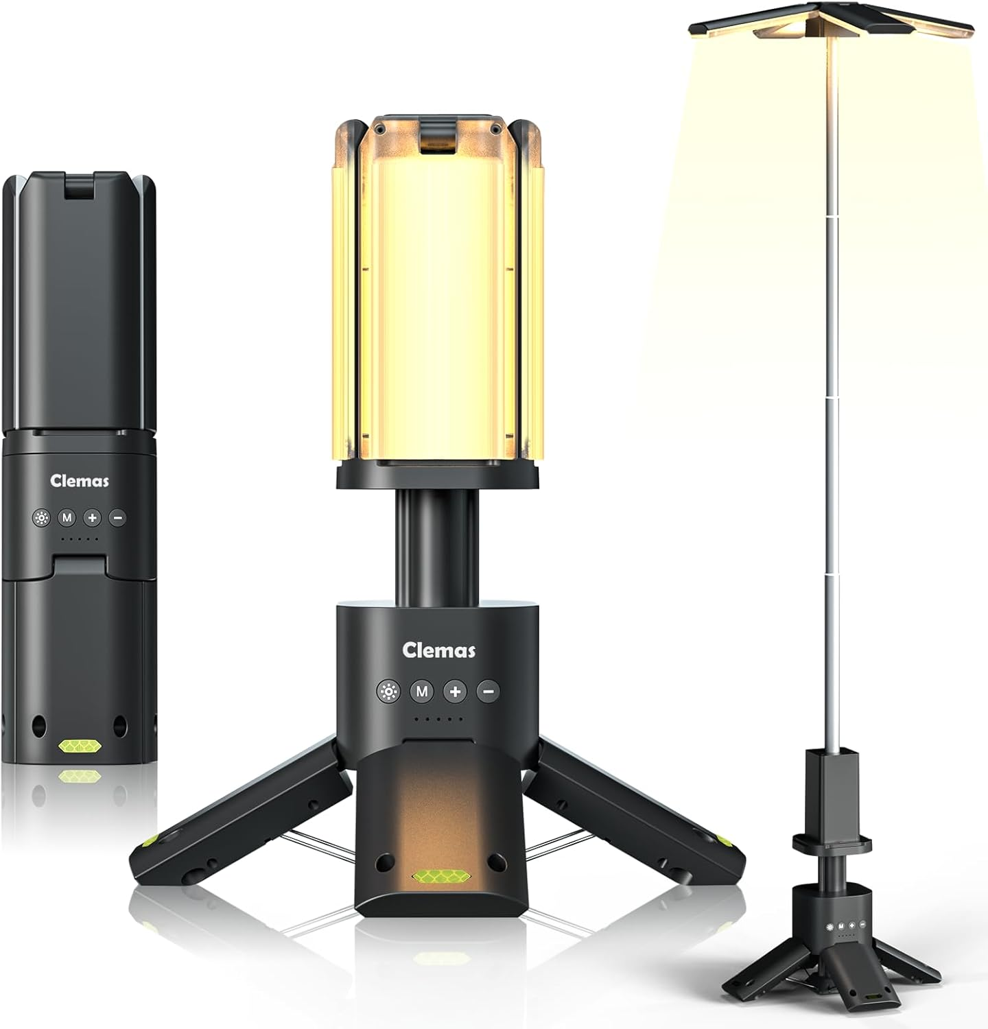 Clemas Telescopic Camping Lights Rechargeable 14000 Mah Led Multifunction Magnetic Lanterns Job Site Lighting Cordless Dimmable Camping Tent Lamp Portable Power Supply 6000LM IPX5 Waterproof image number 5