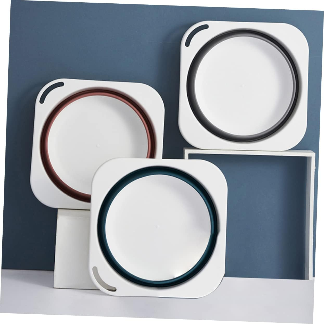 LOLIPPYY Multi-Use Wash Basin Foldable Basin for Face Vegetable Washing Storage Camping image number 5