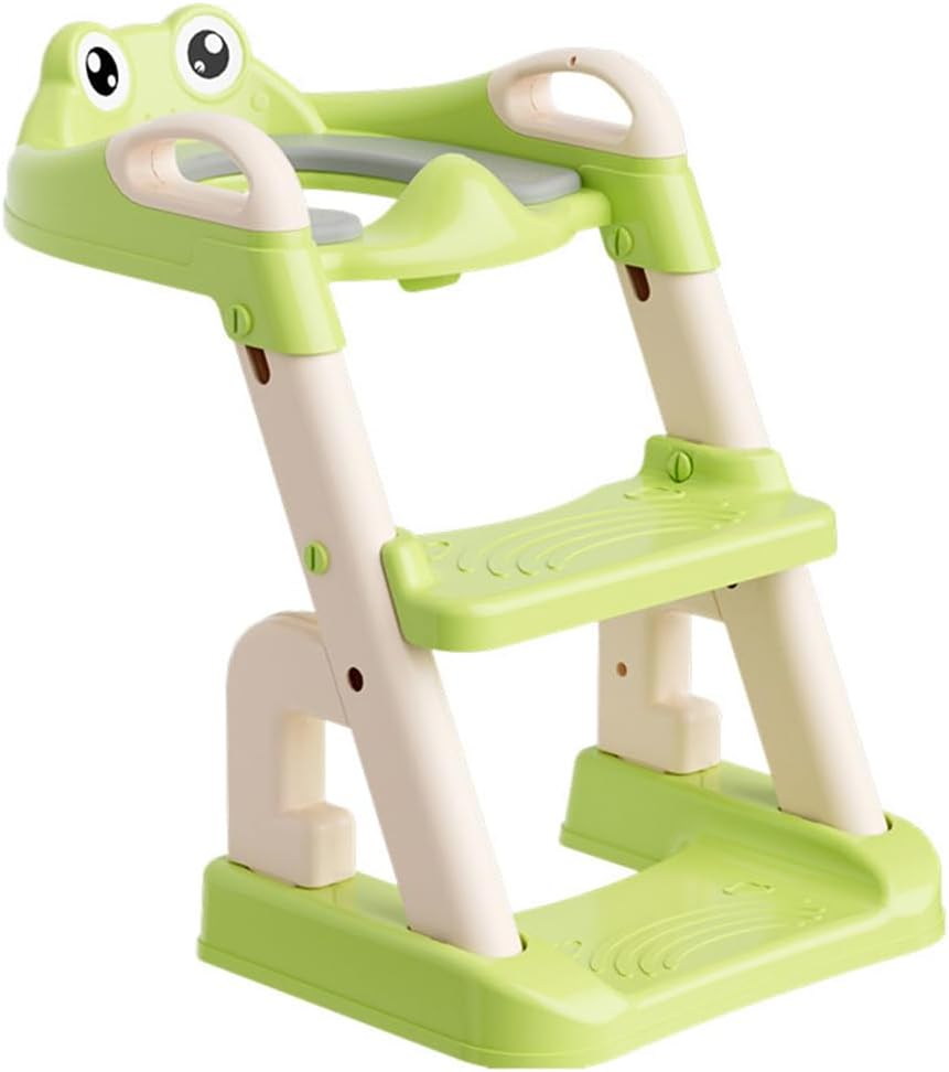 Potty Training Seat,2 in 1 Potty Training Toilet,Multifunctional Toilet Ladder,Anti-Slip Pad Step Stool,Foldable Stepped Toilet Seat,For Girls Boys image number 5
