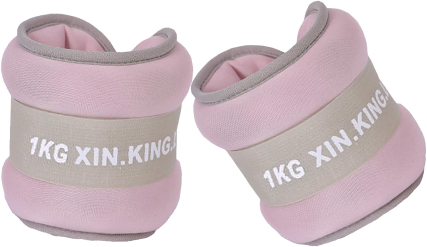 Ankle Weights, Wrist Weights 1 Pair 1/1.5/2 / 3 KG Leg Arm Weights for Women Men Kids with Adjustable Straps Weighted Ankle Weights Set for Gym,Fitness, Workout,Walking, Jogging - 4 Colors