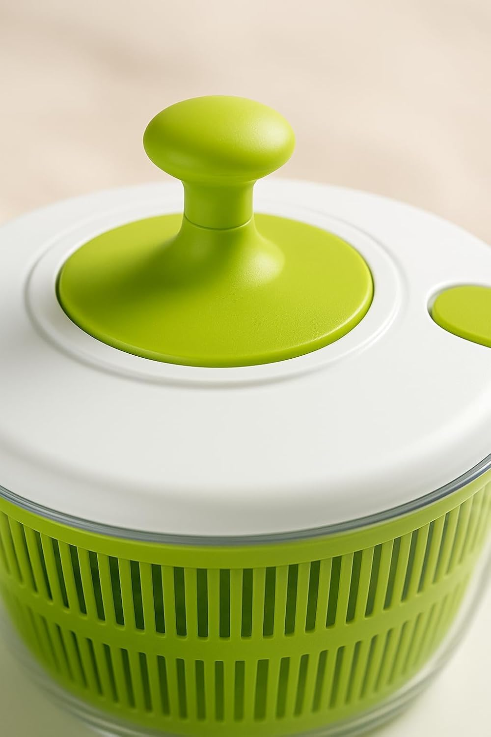 Large 5L Salad Spinner for Lettuce & Greens &ndash; Vegetable Washer & Dryer Easy Spin & Drain with Colander Bowl Fresh Salad Maker & Fruit Cleaner image number 6