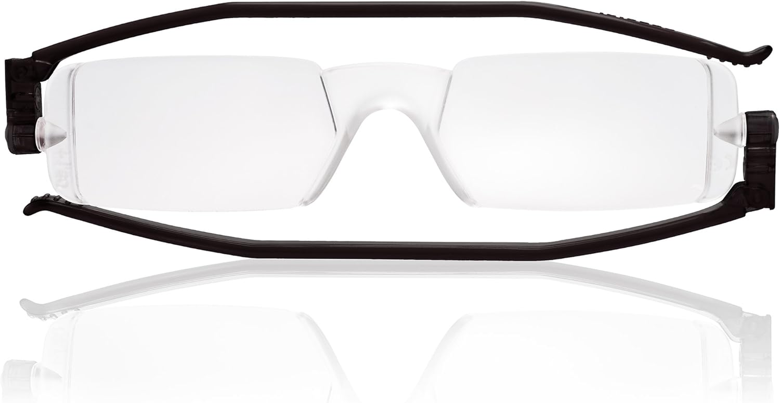 Nannini Compact One Optics 2.5 Temples Reading Glass (Crystal)