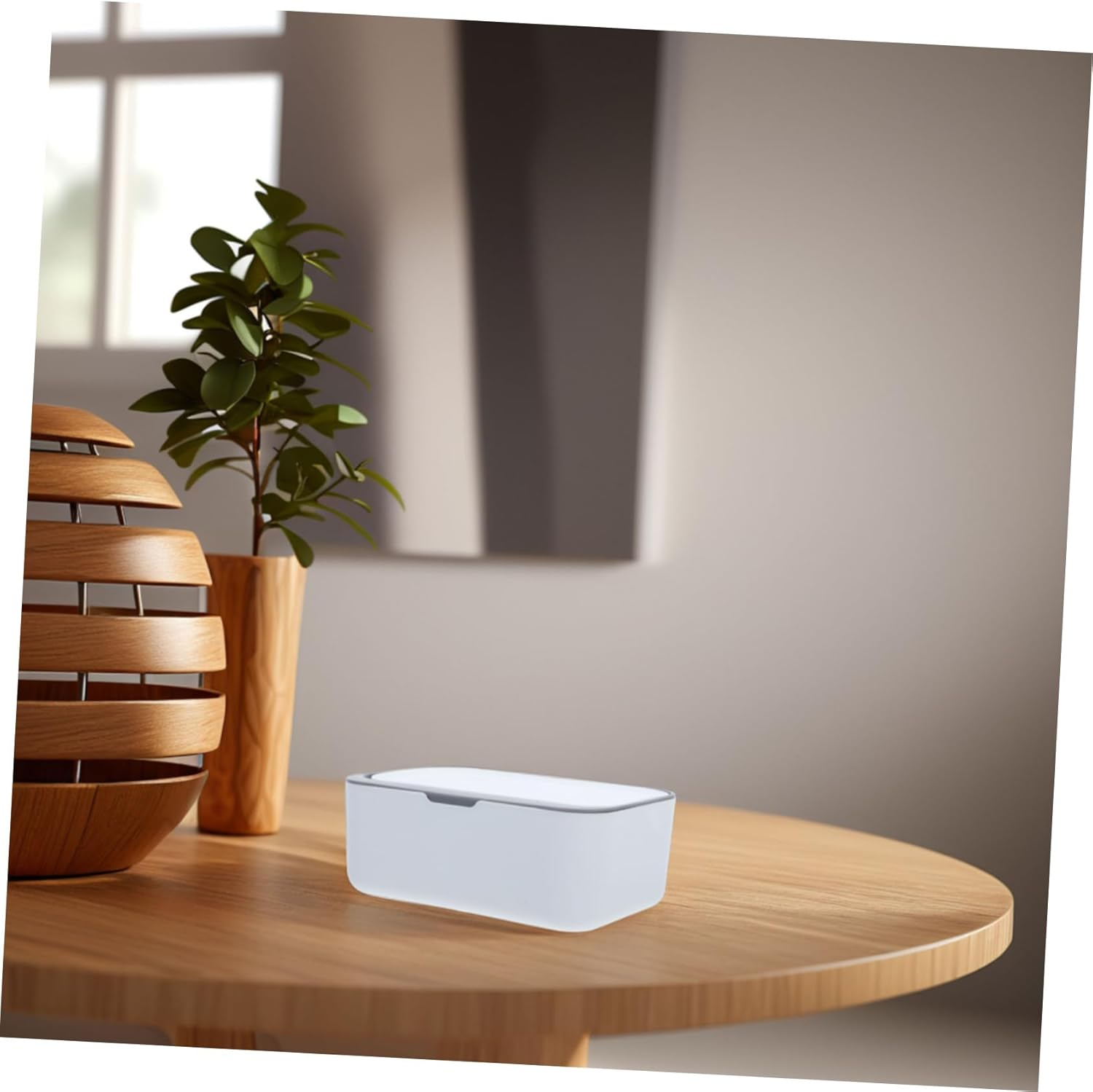 Refillable Wipes Dispenser Tissue Box Holders Pumping Paper Case Wipes Storage Box Tissue Holder for Modern Decor image number 5