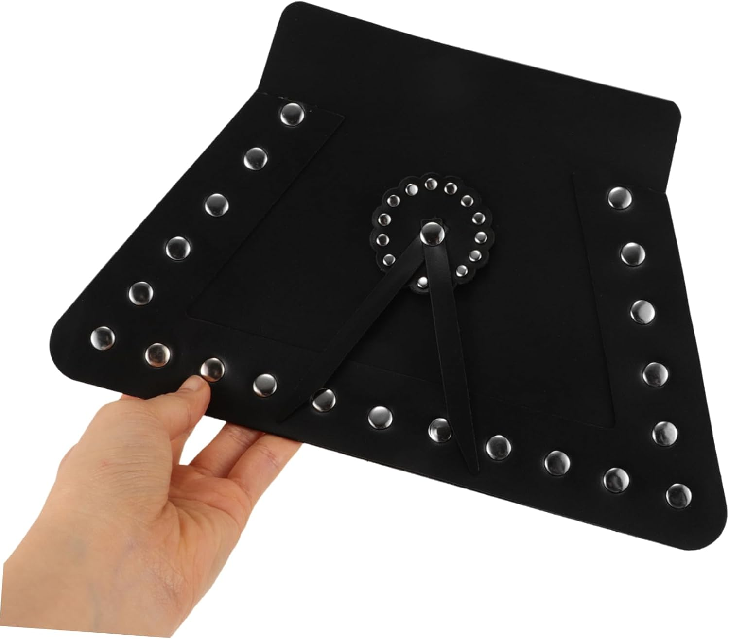 Mudguard Cover Rivet Accents Decorative Mud Flap for Motorcycles Faux Material Compatible Glide Series image number 5