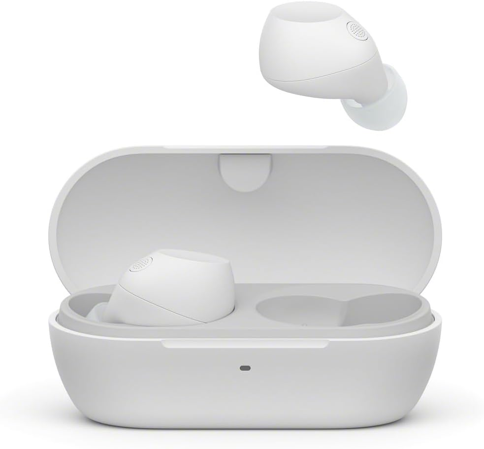 Sony WF-C710N Truly Wireless Earbuds with Noise Cancelling, White - Ice Blue image number 4
