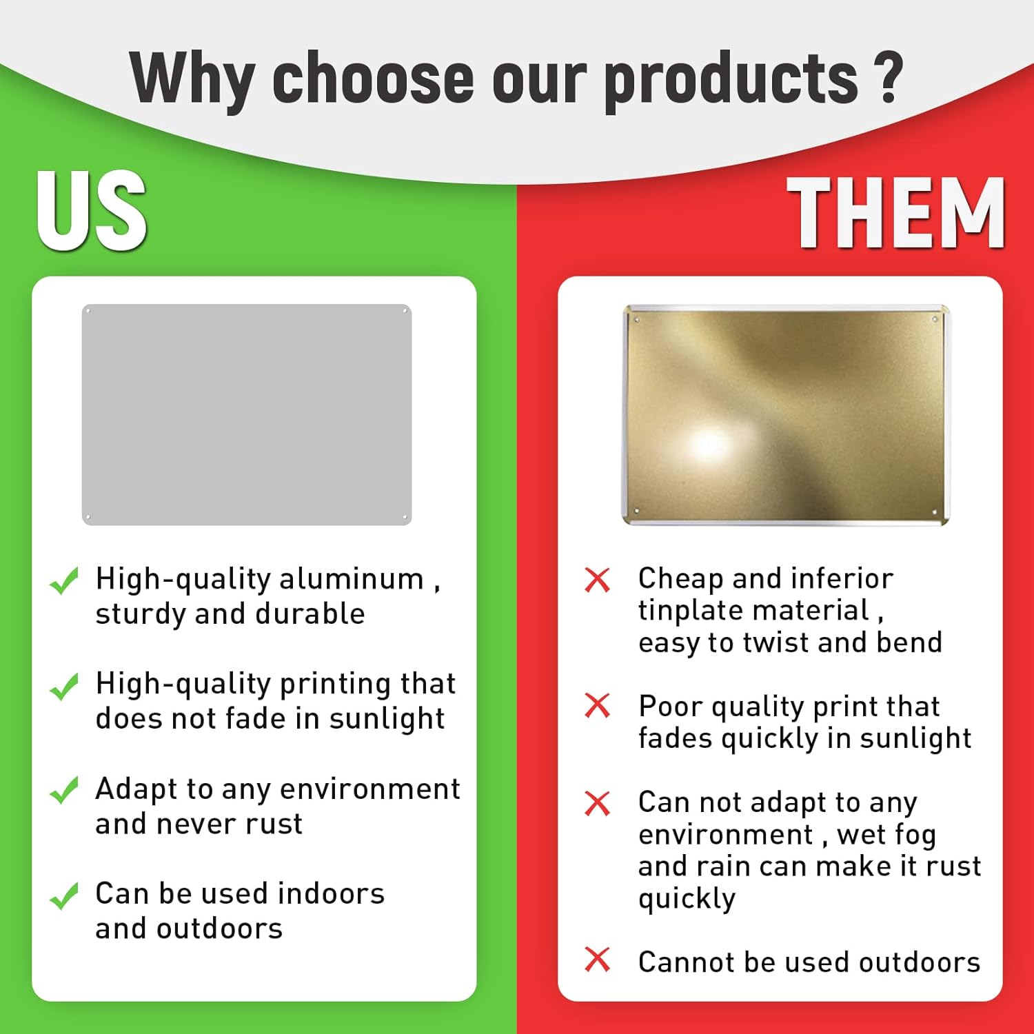 Rousen Man Cave Decor, Funny Bar Signs, Cool Stuff for Men, Sarcastic Tin Signs, Suitable for Garage, Cafe, Office, Kitchen, Home Bar, RV, Aluminum Sign 12X8 Inch, 4 Holes for Easy Hanging image number 1