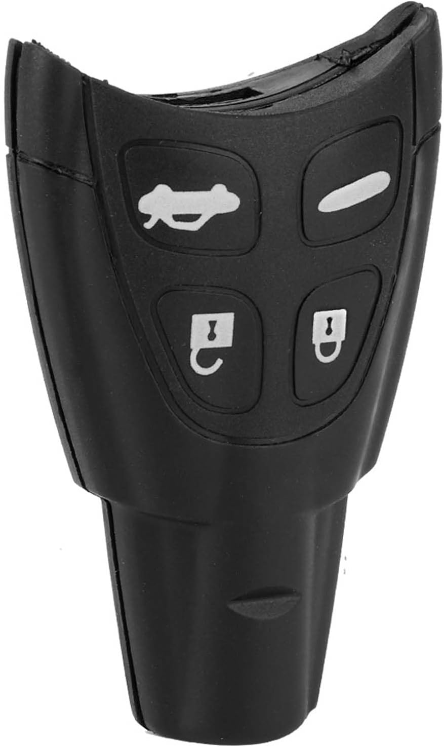 Car Key Shell Black 4 Buttons Long Service Life Fit Fit for Saab 93 95 Directly Replace image number 6