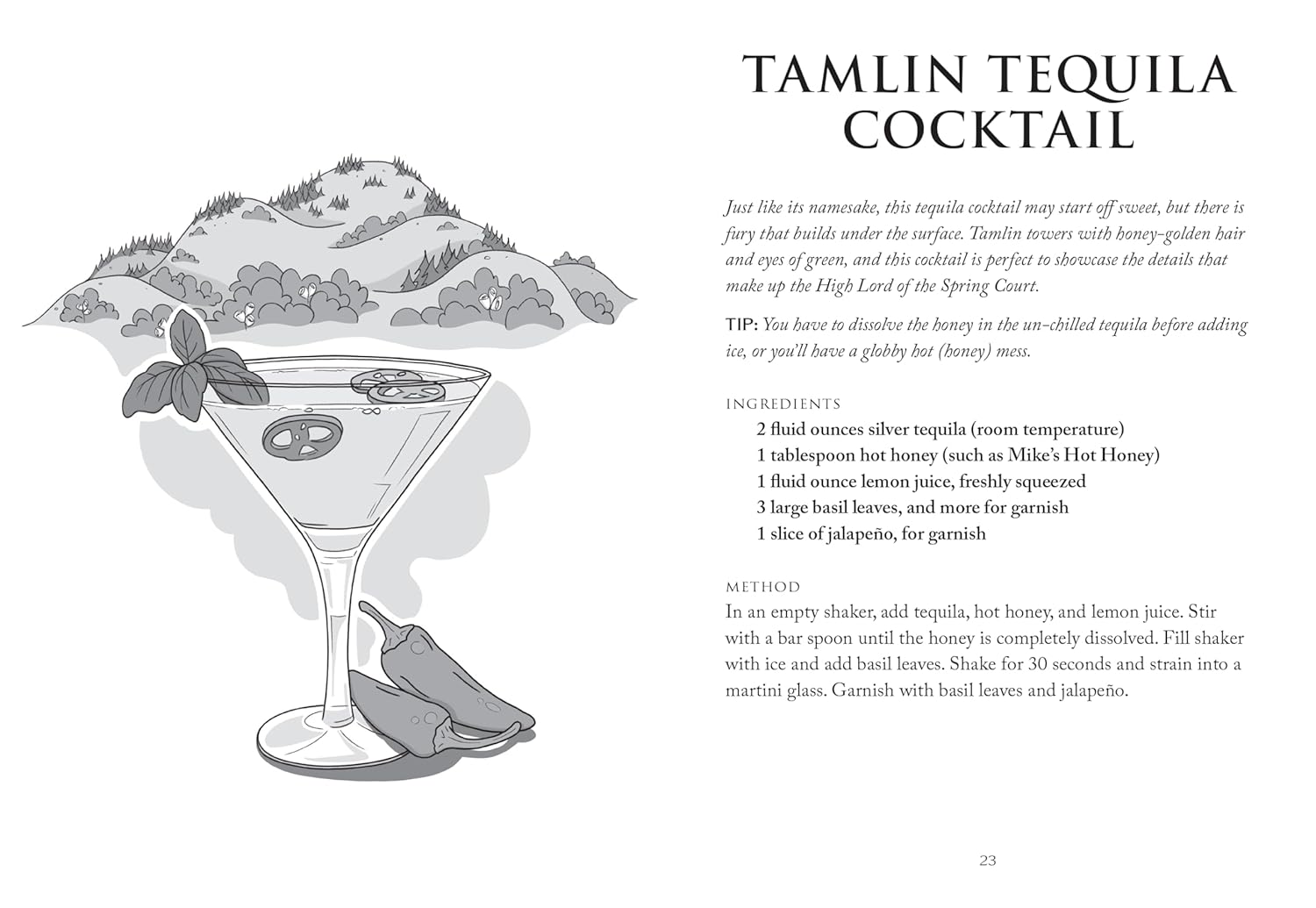 The Unofficial a Court of Thorns and Roses Cocktail Book: Mixology Inspired by a Court of Thorns and Roses image number 1