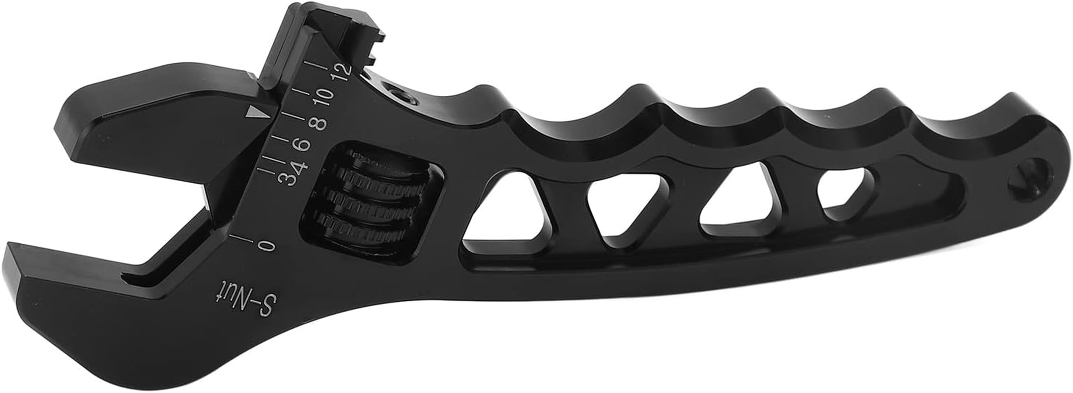 AN Hose Fitting Spanner AN3 to AN12 Adjustable Aluminum Alloy High Strength Anodic Oxidation Wrench for Automotive image number 6