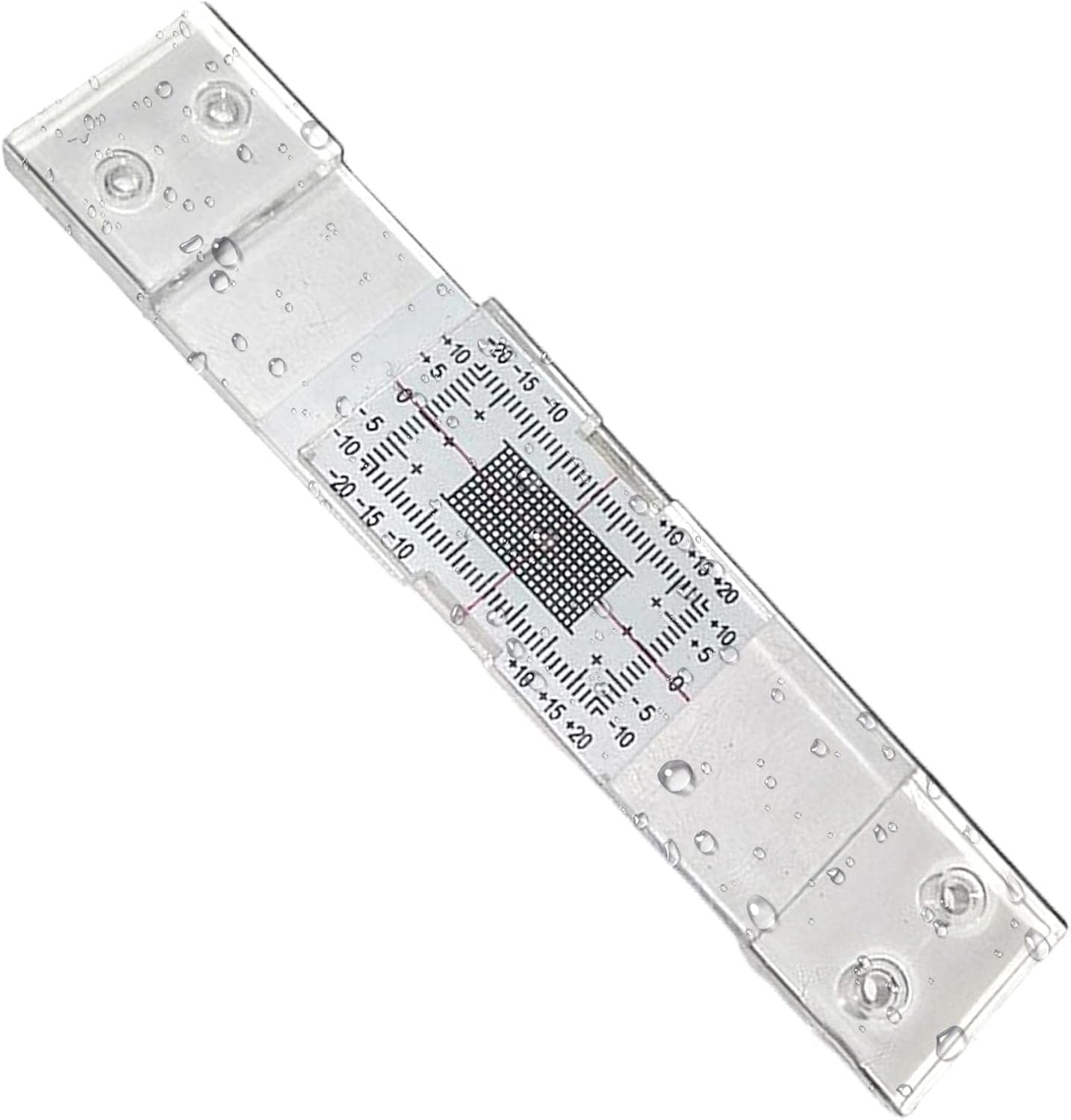 Cracks Monitor - Acrylic Cracks Monitoring Record | Tell-Tale Cracks Gauge Inspection Tool | Cracks Monitoring Record Tell-Tal Cracks Monitor | Cracks Measure and Record Instrument for Monitoring Wall image number 1