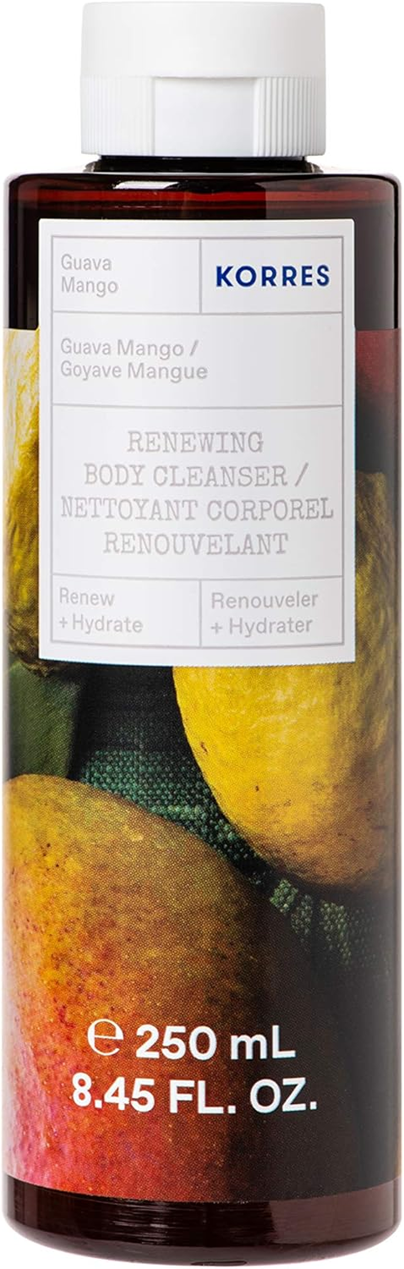 Korres Santorini Grape Renewing Body Cleanser, 250 Ml (Pack of 1) image number 3