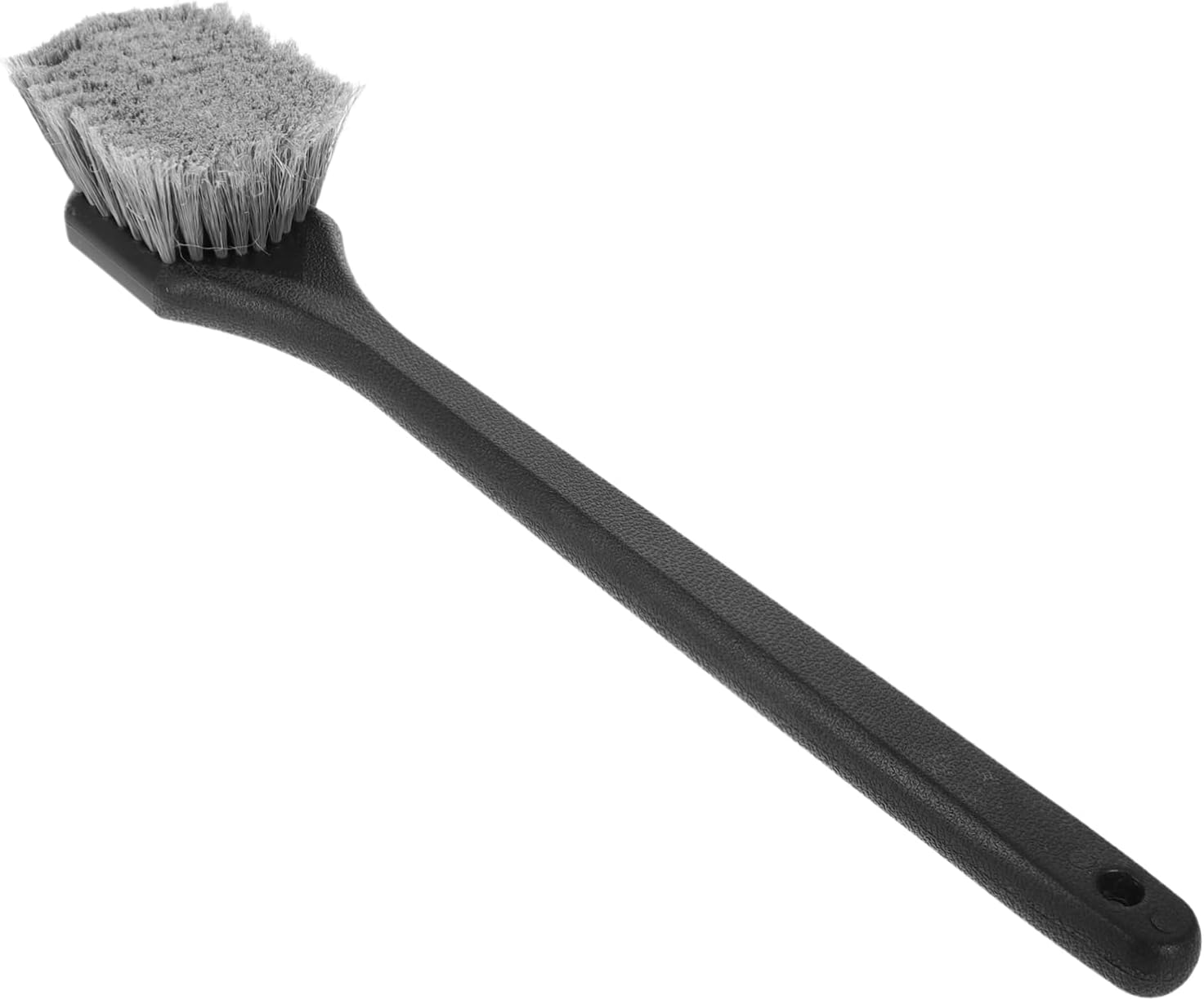 MOLUCKFU Long-Handle Wheel Brush Tire Cleaner Brush Plastic Grip Powerful Hub Cleaning Tool for Car Rim and Wheel Detailing for Automotive Tire and Rim Care image number 2