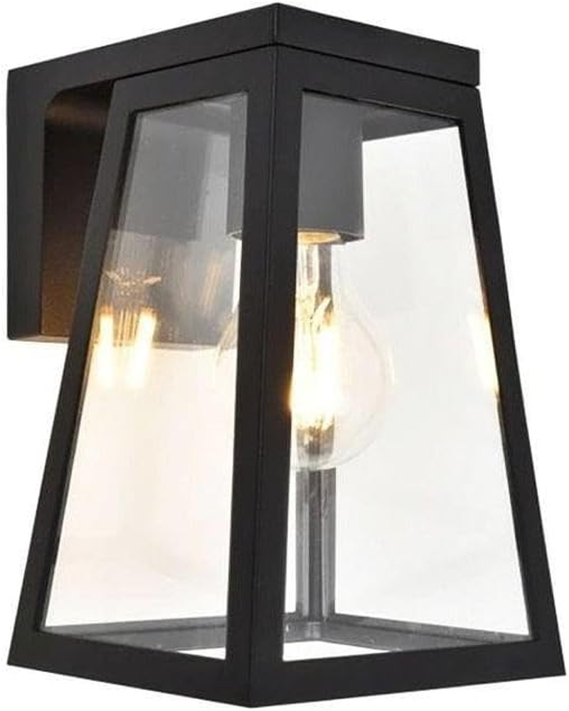 Solar LED Coach Wall Light, 140Mm X 164Mm X 207Mm, Matte Black Aluminium, IP54 Weather Resistant image number 5