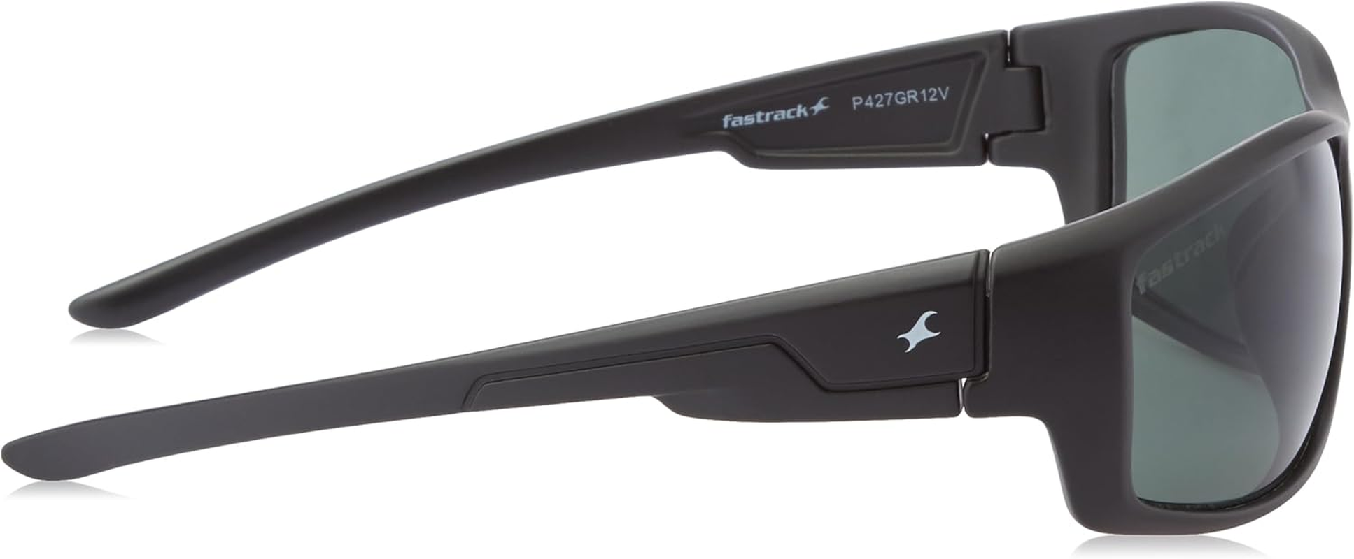 Fastrack 100% UV Protected Wraparound Sunglasses for Men image number 4