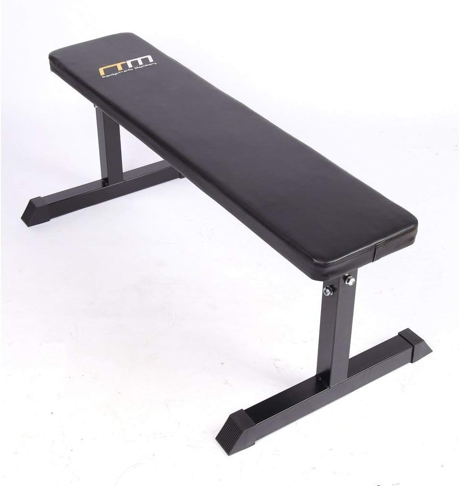 Weights Flat Bench Press Home Gym Exercise Fitness Equipment for Strength and Enhance Toning image number 3