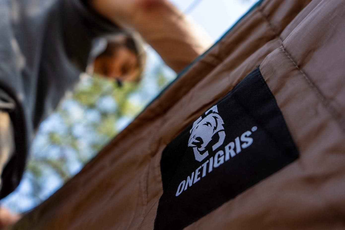 Onetigris Hideout Hammock Underquilt, Full Length Lightweight 4 Season Hammock Quilt for Camping Hiking Backpacking Travel Beach Backyard Patio Portable image number 4