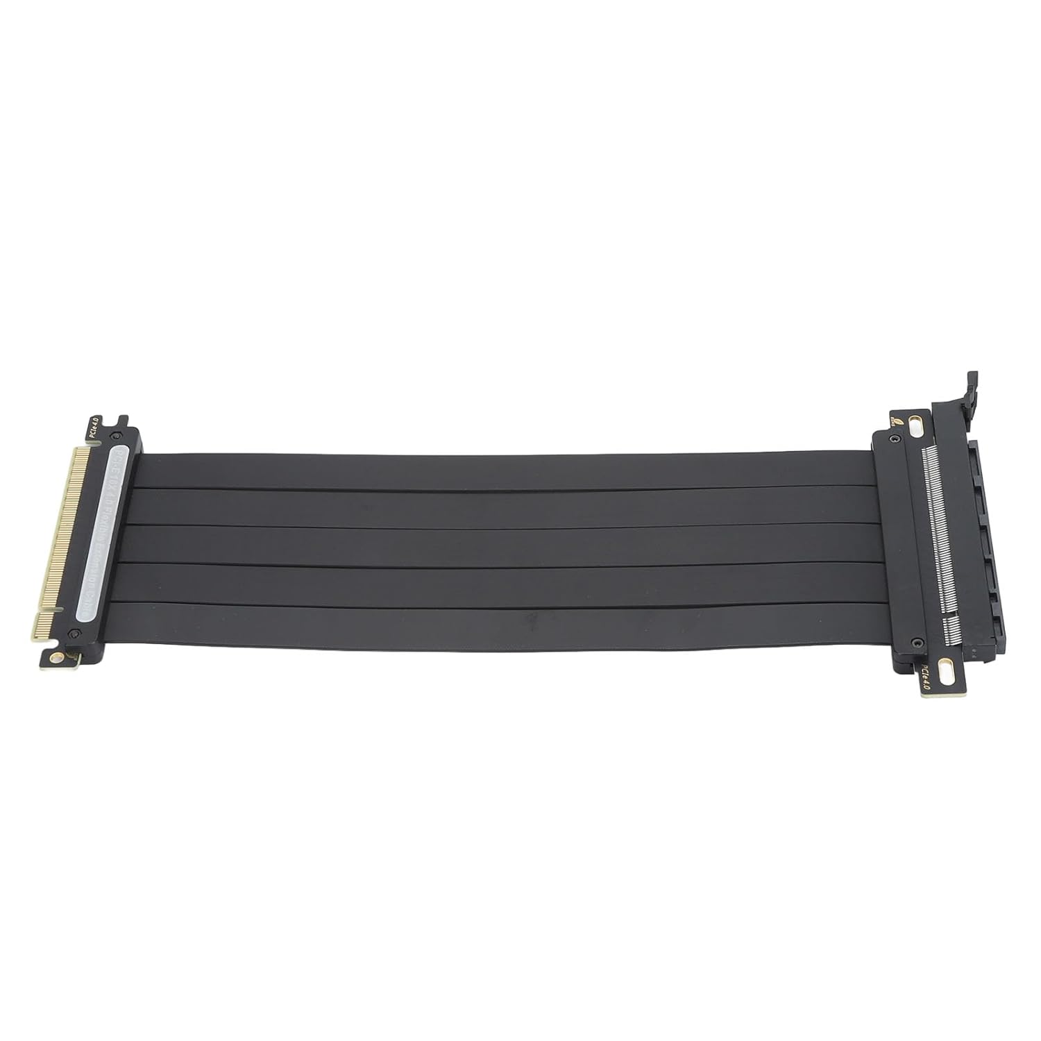 Pcie 4.0 X16 Riser Cable, Pcie 4.0 X16 Extension Cable, GPU Riser Cable High Speed Extension Port Adapter 180 Degree EMI Shielded for RTX4090 for Rtx3090Ti for RTX3090 (300Mm) image number 1