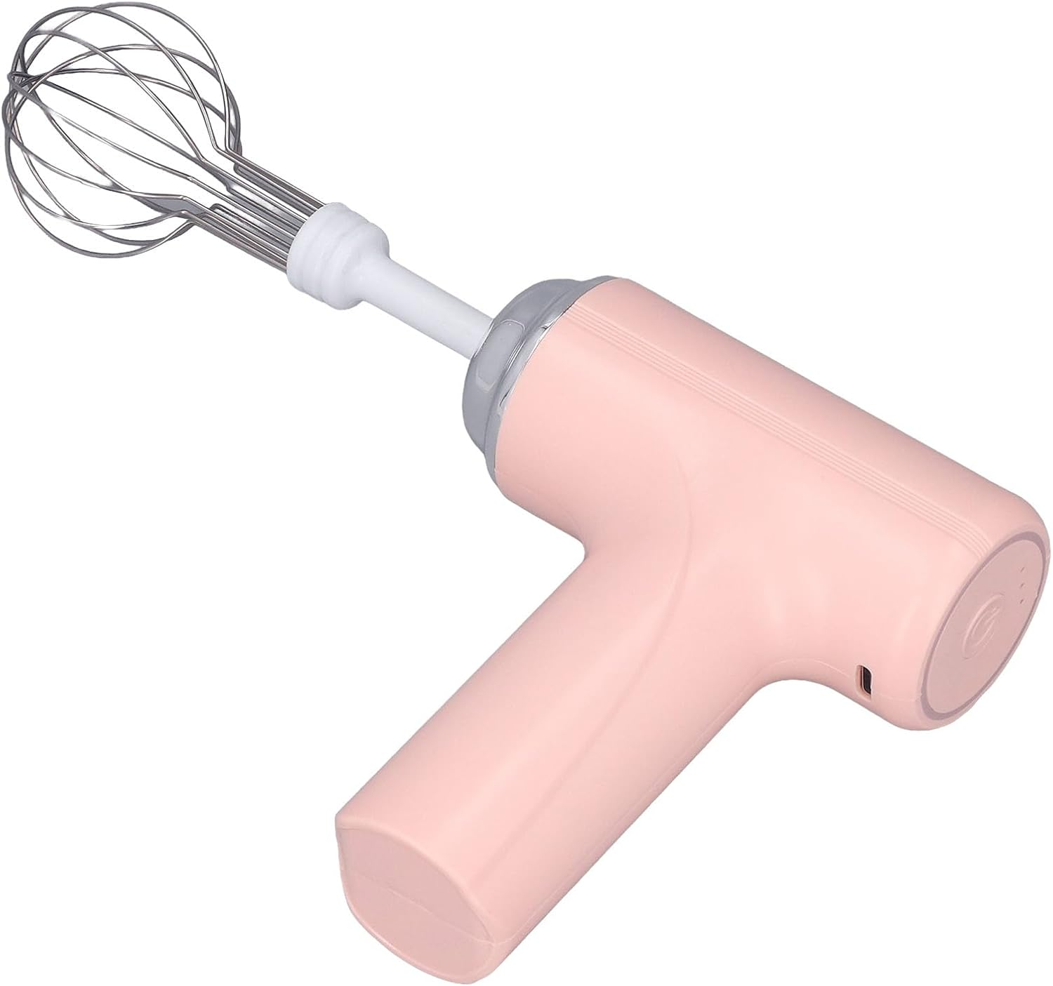 Cordless Handheld Whisk, Electric Hand Mixer Wide Application Lightweight Easy with 2Pcs Mixing for Kitchen - Purple image number 3