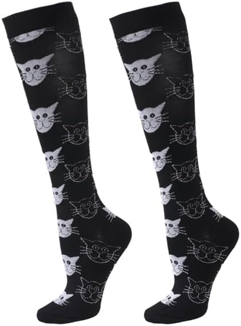 20-30 Mmhg Compression Socks for Women - Knee High Support Socks for Nurses, Pregnancy, Sports & Travel