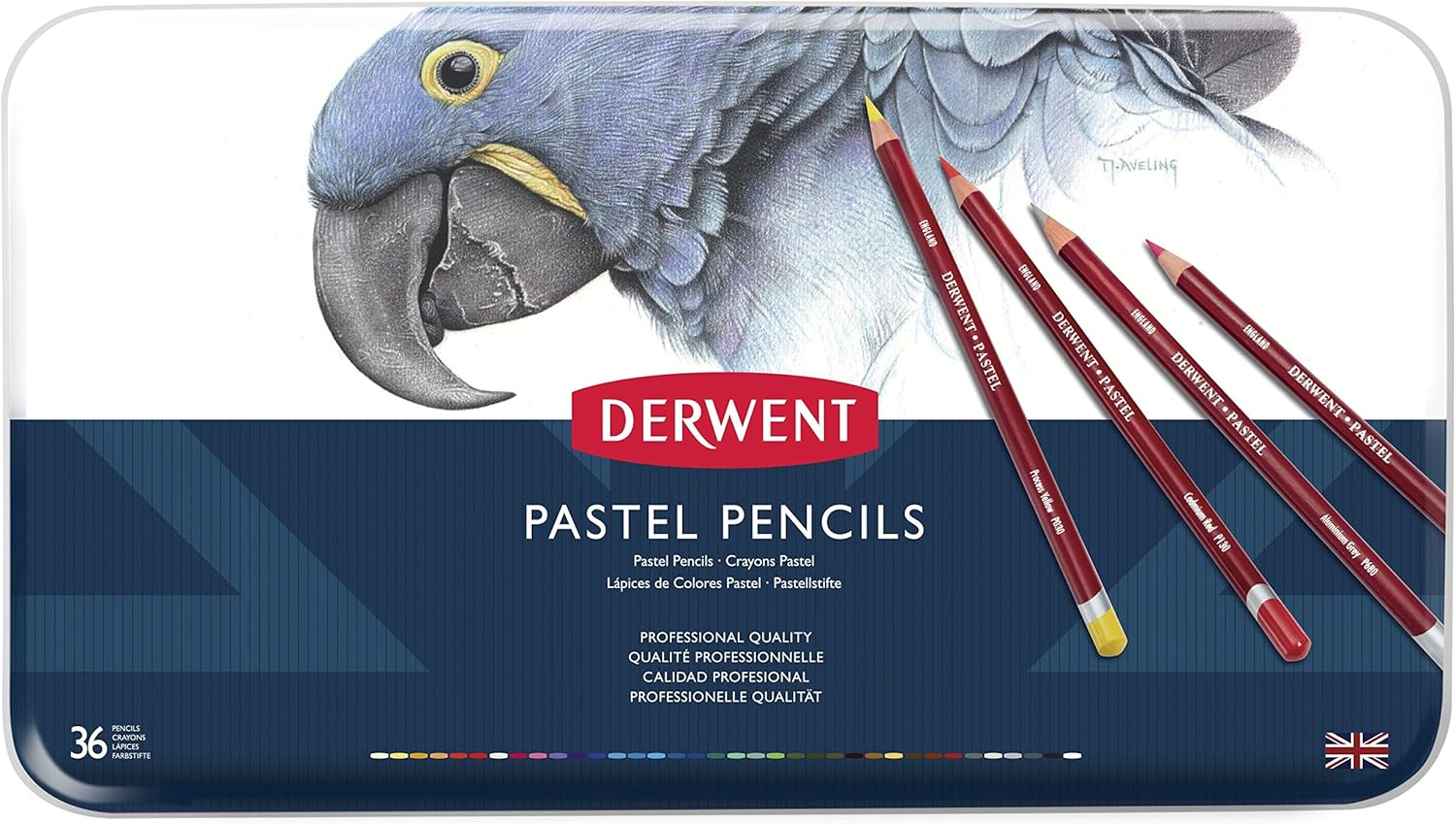 Derwent Pastel Pencils, Drawing & Writing, Set of 36, Ideal for Blending & Colouring, Professional Quality, 0700307 image number 5