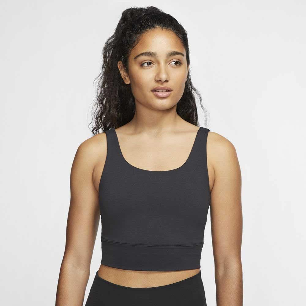 Nike Women'S Yoga Luxe Crop Tank T-Shirt
