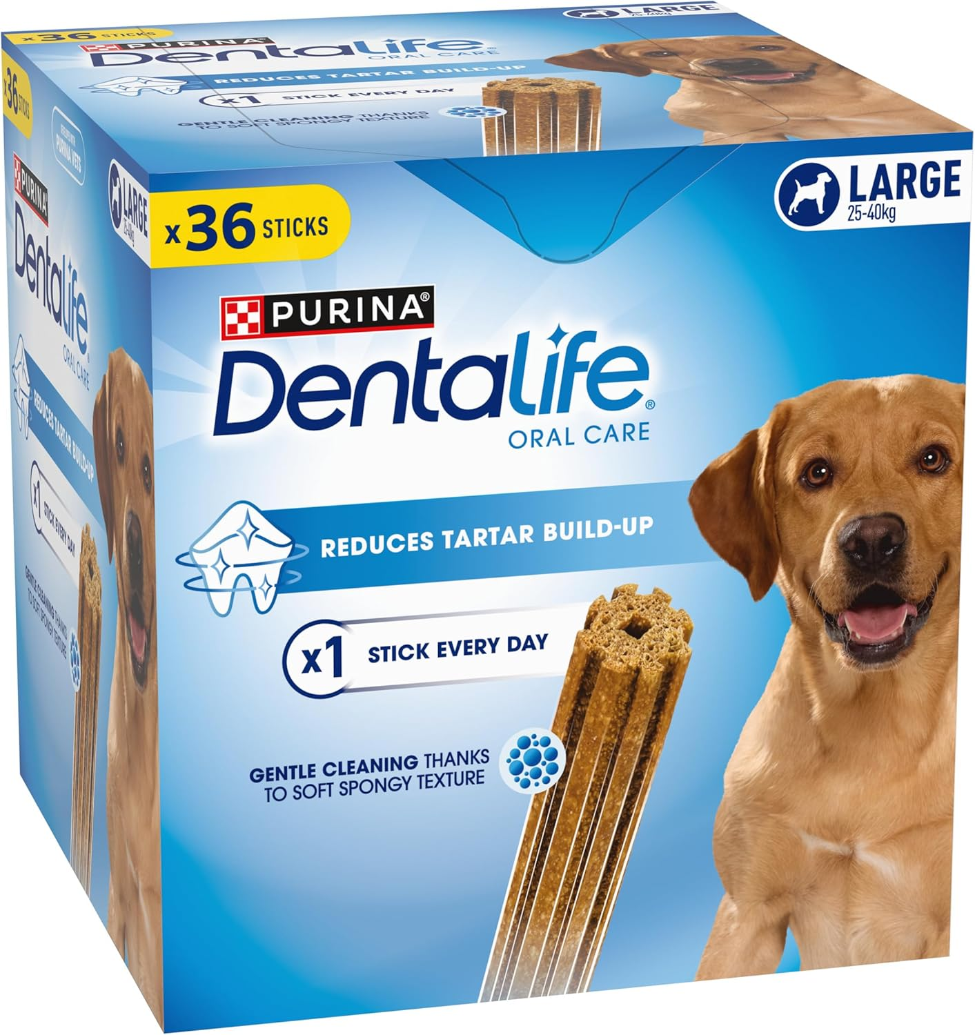 Purina Dentalife Multipack Snacks for Dogs Reduce Tartar Maxi 72 Pieces image number 6