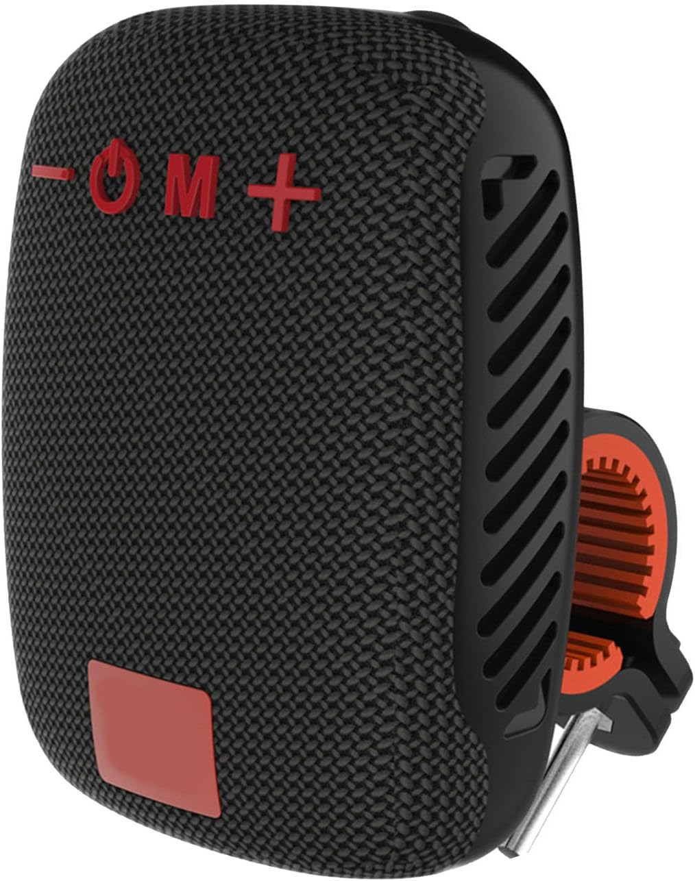 Portable Bike Bluetooth Speaker, Waterproof Motorcycle Speaker, 2H Play Time, Dual Pairing, Support FM Radio, TF Card (Black) image number 4