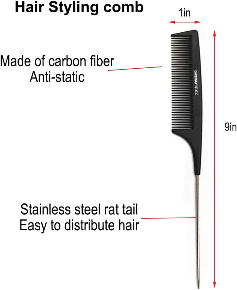 Clamp Hair Brush Straightener Detangler Splint Comb Nylon Bristle Double Sided Straightening Brush Air Vented Flat for Wet,Dry,Fine,Thick Natural Hair image number 4