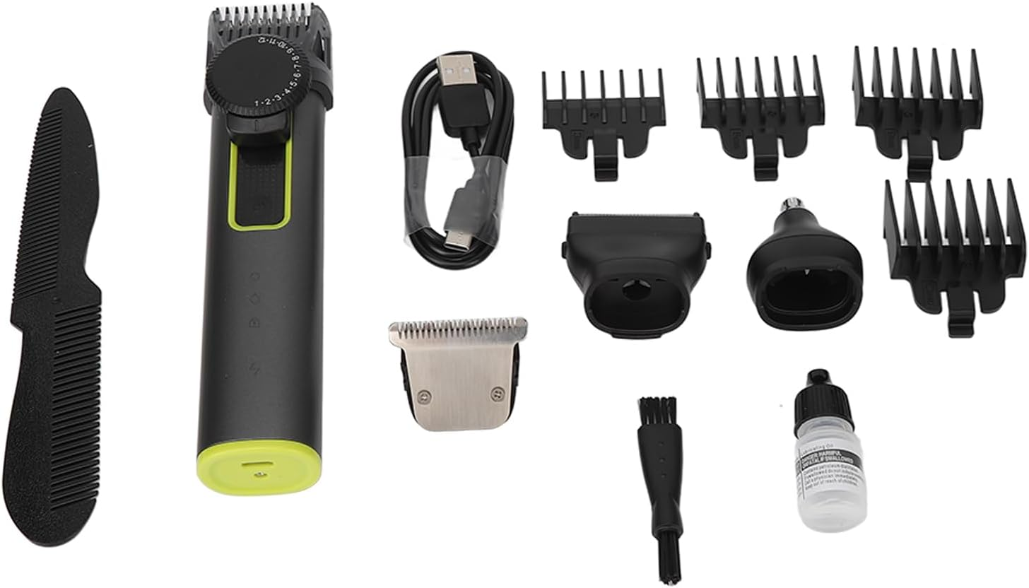 Electric Hair Beard Trimmer 4 in 1 Professional Waterproof USB for Men image number 1