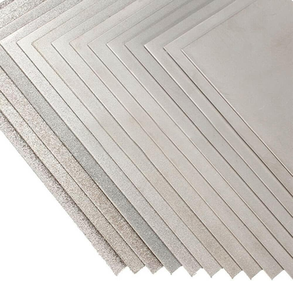 Thin Diamond Rectangle Knife Tool Sharpening Stone Whetstone 320 Grits image number 3