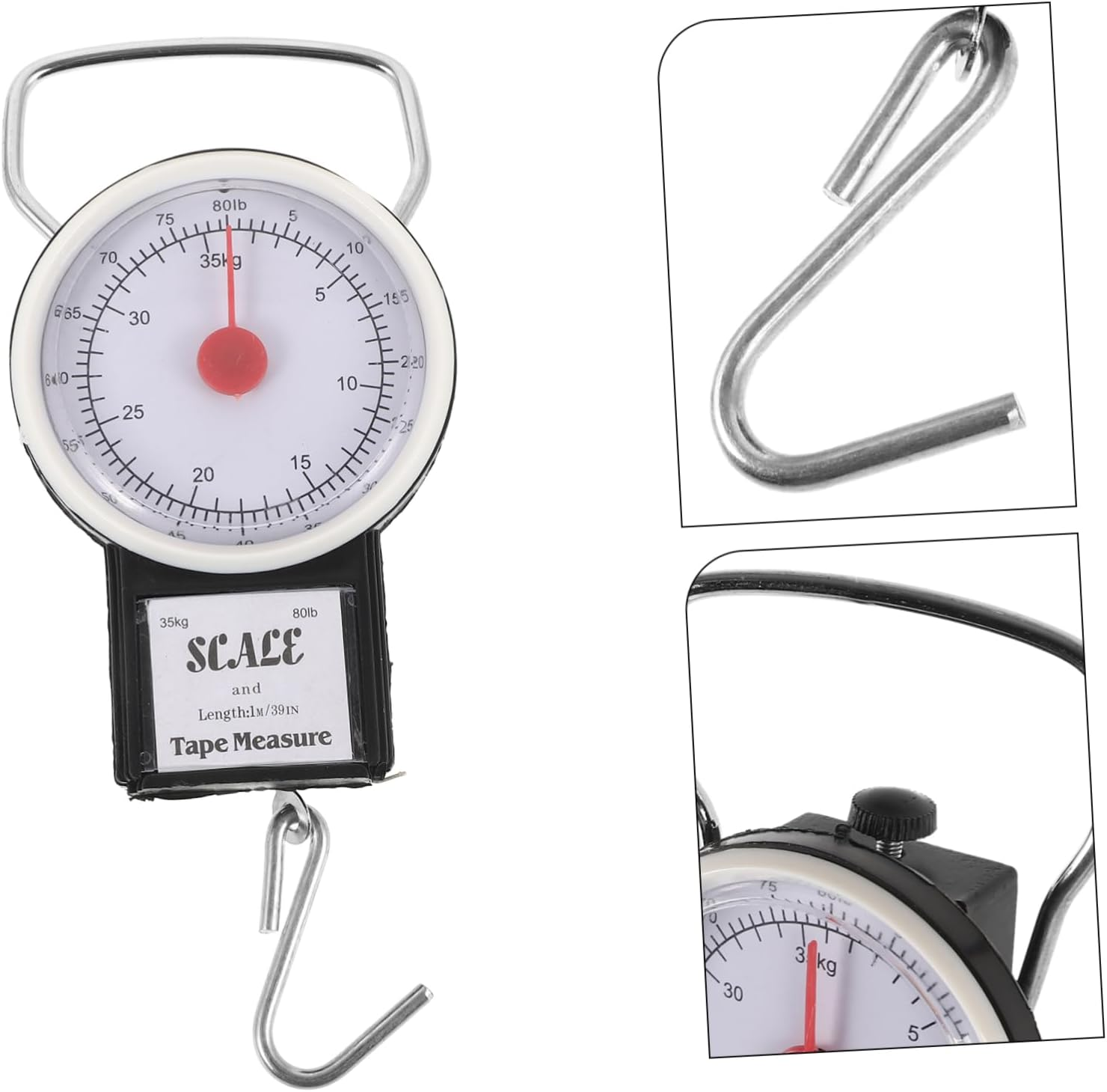 JUMPLAWN Portable Spring Luggage Scale Handheld Travel Weight Scale with High Precision Accurate Weighing for Suitcase and Baggage image number 5