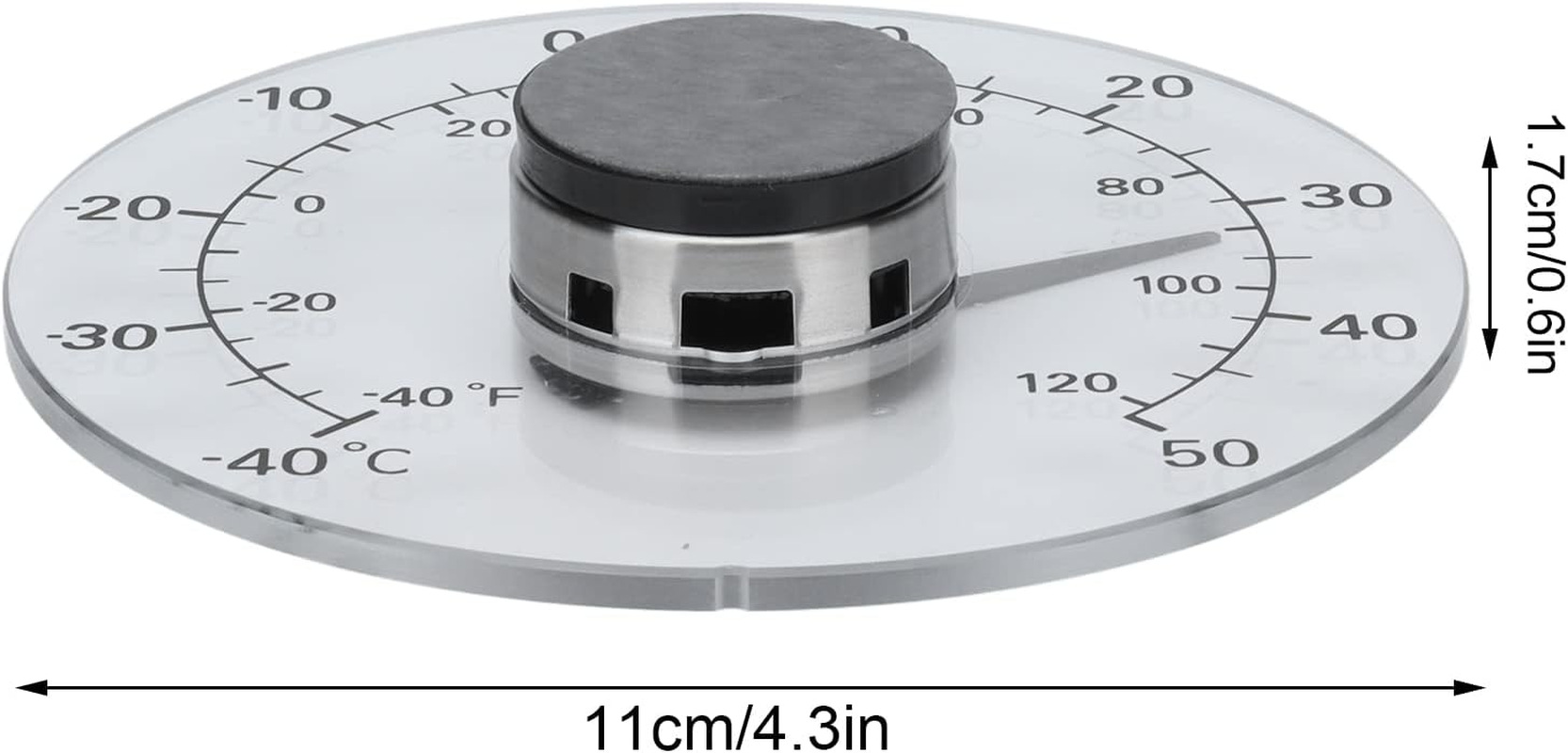 Thermometer Window Thermometer Adhesive Pointer Type Household image number 4