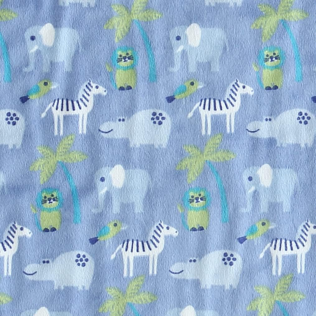 CREVENT Silky Soft Baby Blanket for Boys Soft Plush Receiving for Newborns Toddlers Bedding - Zoo 76X102Cm image number 1