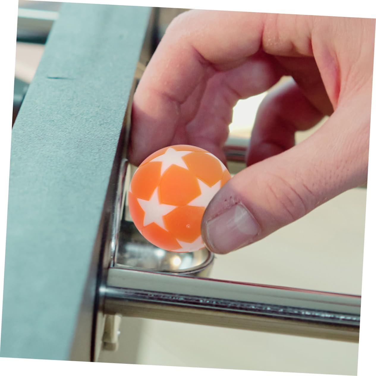 BRIGHTFUFU 15Pcs Mini Foosball Balls Table Foosball Soccer Replacement Footballs Tabletop Game Balls image number 5