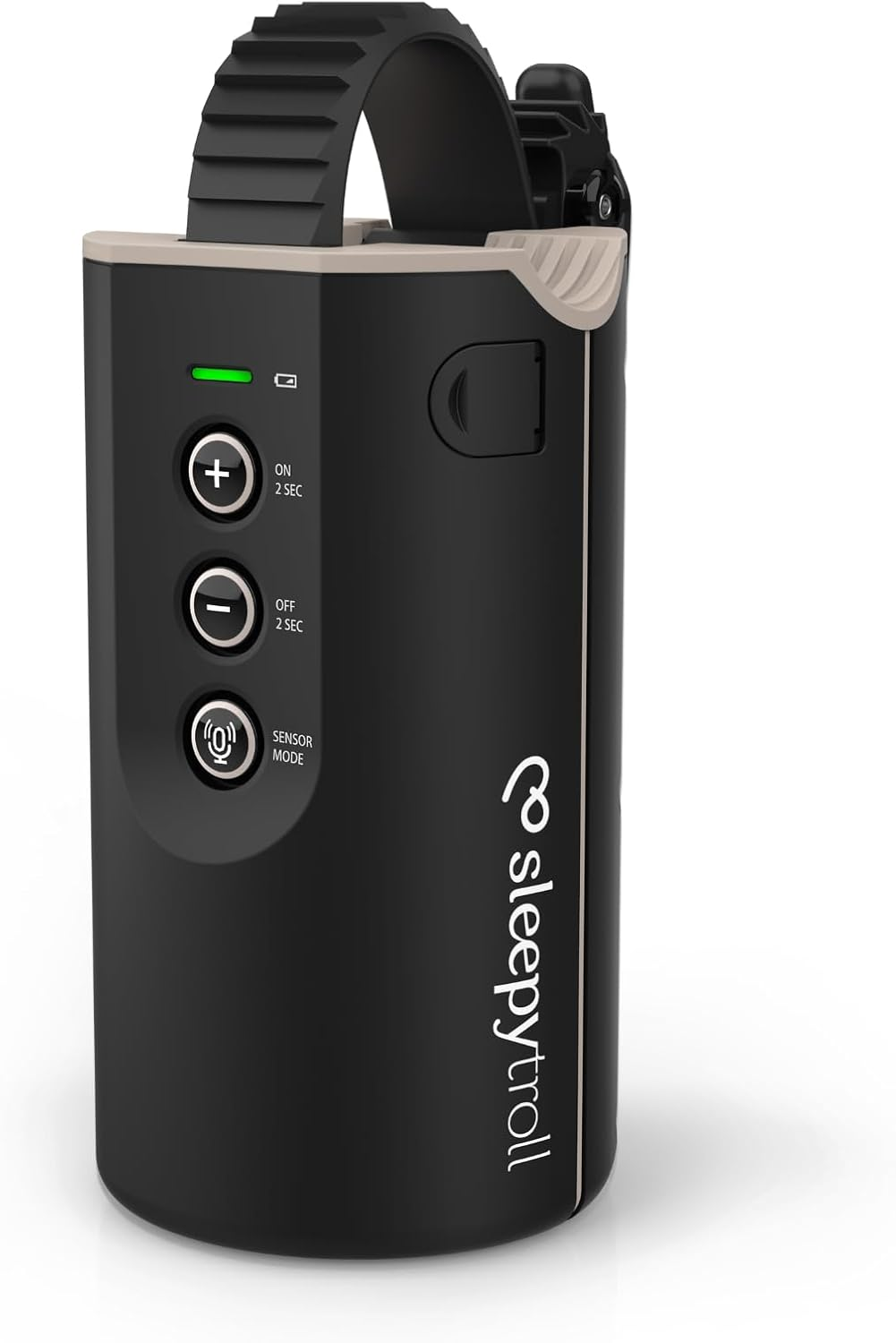 Sleepytroll Baby Rocker Gen2 | Rechargeable Rocker with Motion & Sound Sensors, App Control, 3-Hour Rocking, 12H Battery Life, CE & FCC Certified, Water-Resistant, Scandinavian Design