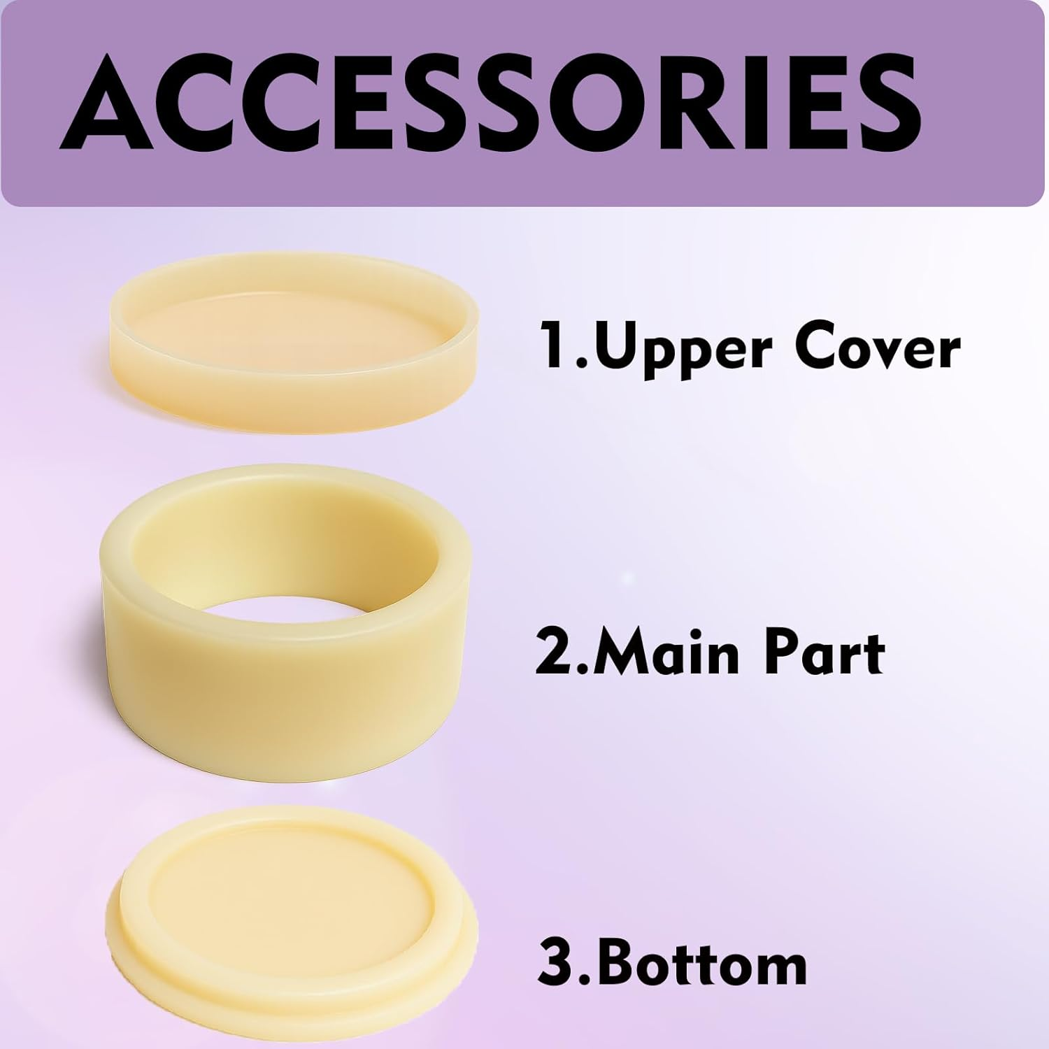 Dsyisvia Bath Salt Ball round Soap Mold, 3 Pack, Plastic, Molded image number 5