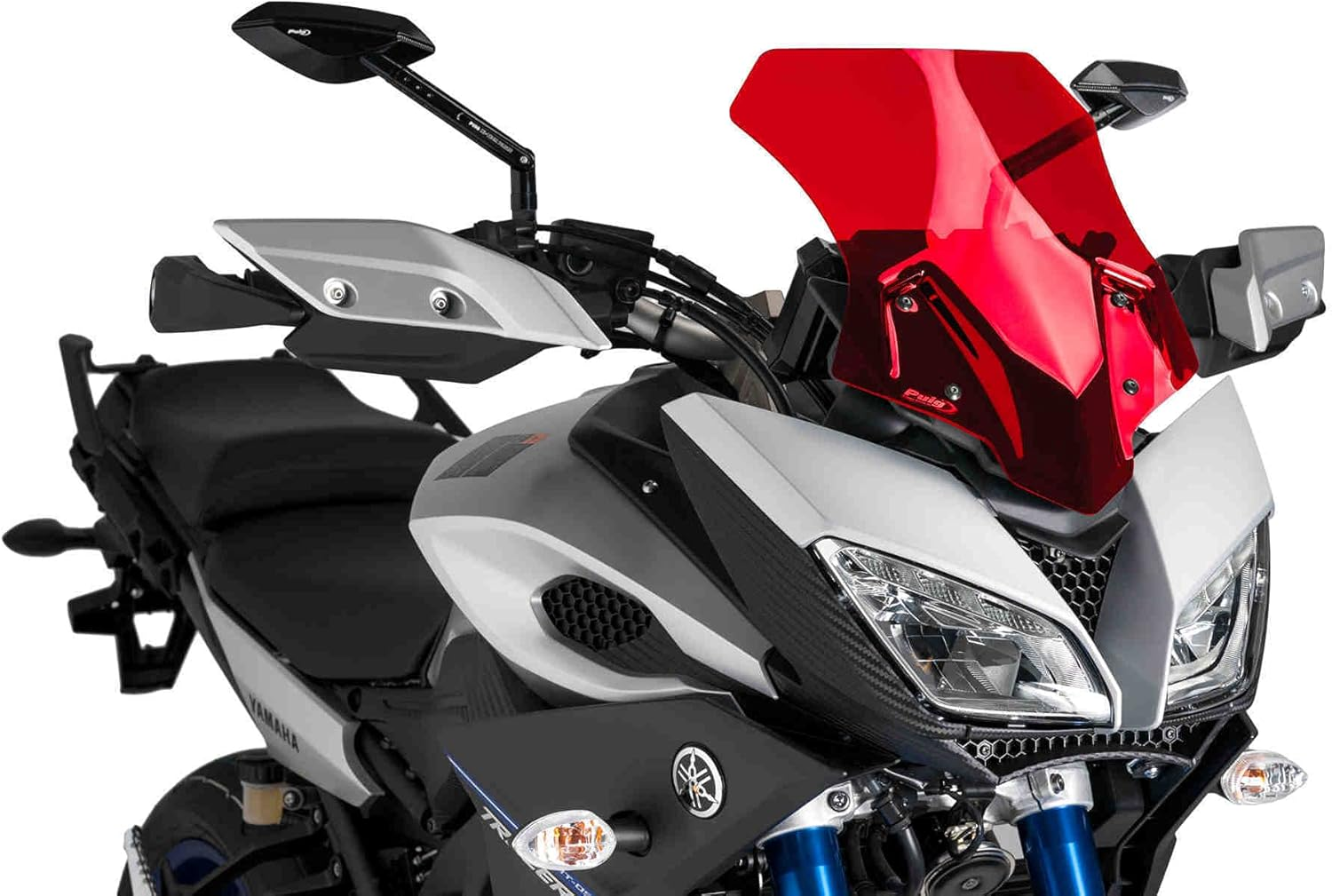 Puig 7645R Red Rear Mirror (Hi-Tech 4 No Homologated Right/Left)